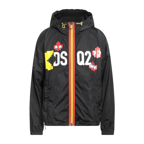 【送料無料】 ディースクエアード メンズ ジャケット&ブルゾン アウター Jackets Black|asty