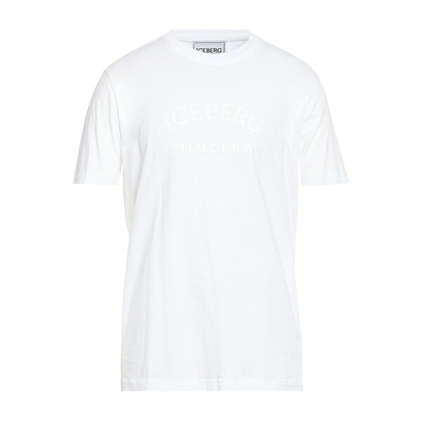 【貨物輸送無料】 アイスバーグレタス メンズ プルオーバー トップス T-shirts White