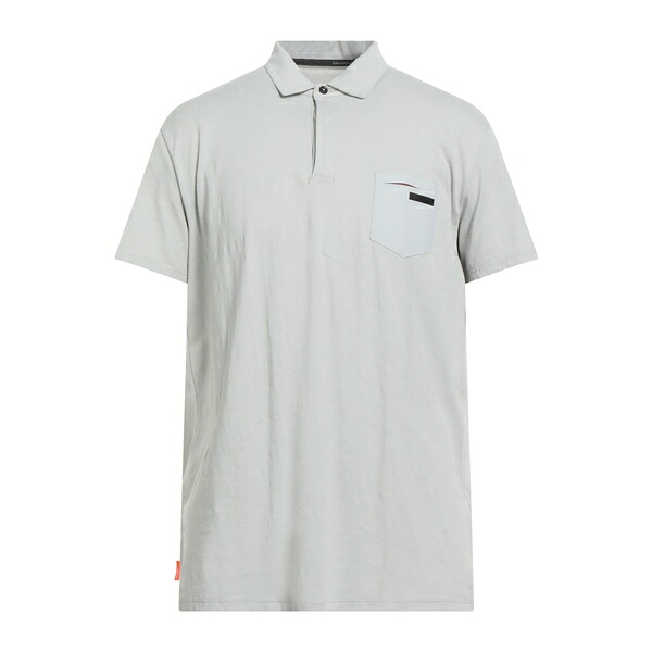 【貨物輸送無料】 アールアールディ メンズ ティーシャツ トップス Polo shirts Grey メンズファッション-Tシャツ・カットソー-トップス