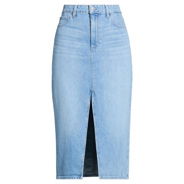 【送料無料】 ペイジ レディース スカート ボトムス Denim skirts Blue｜asty