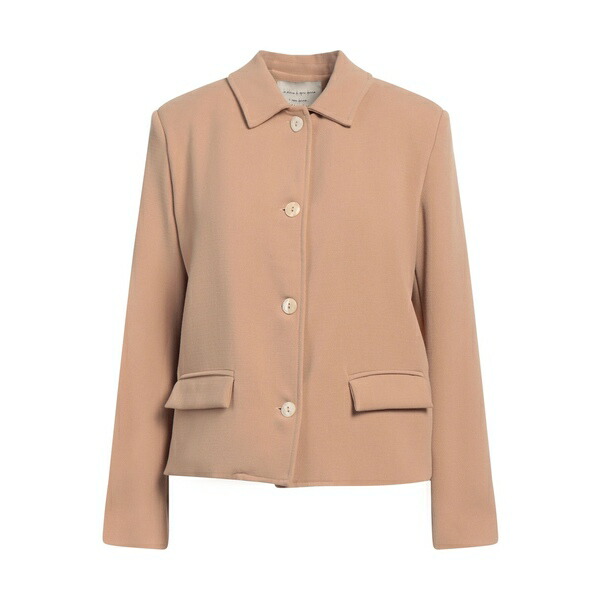 【送料無料】 アレッシアサンティ レディース ジャケット&ブルゾン アウター Jackets Beige|asty