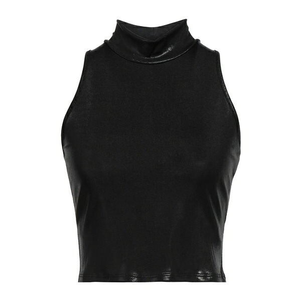 【送料無料】 シアラフェラーニ レディース Tシャツ トップス Tops Black｜asty