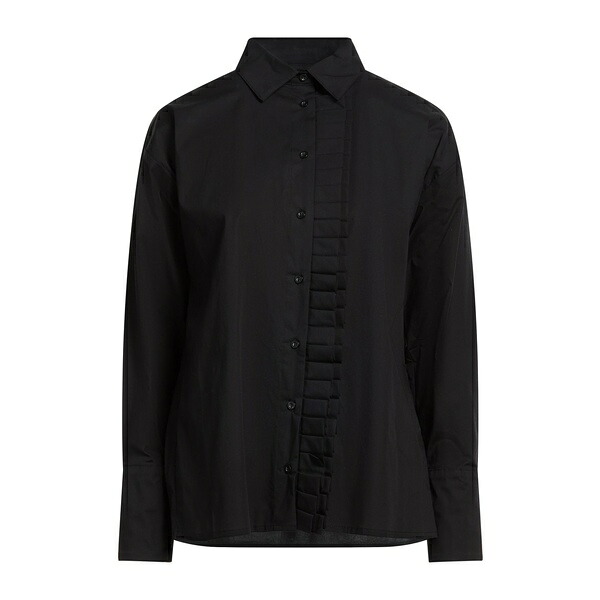 【送料無料】 アルファス テューディオ レディース シャツ トップス Shirts Black｜asty 50,800円