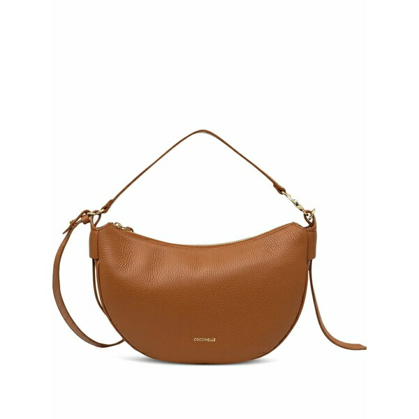 コチネレ レディース ショルダーバッグ 御徒面子 Small c-easy leather shoulder bag Brown