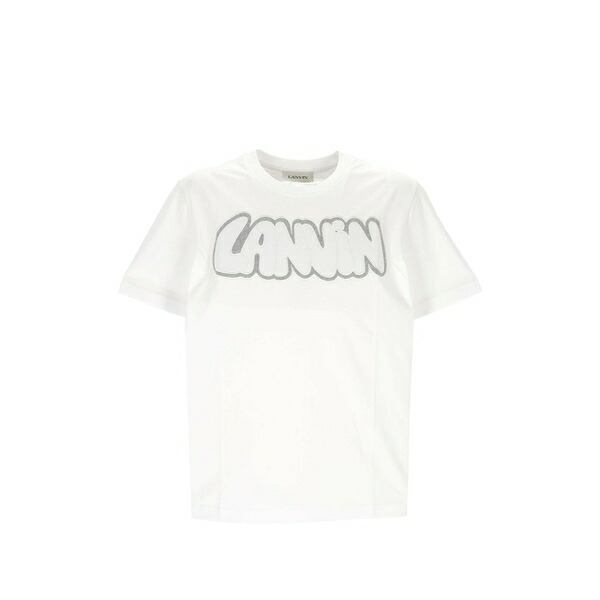 ランバン メンズ ティーシャツ トップス Urban curb t-shirt White