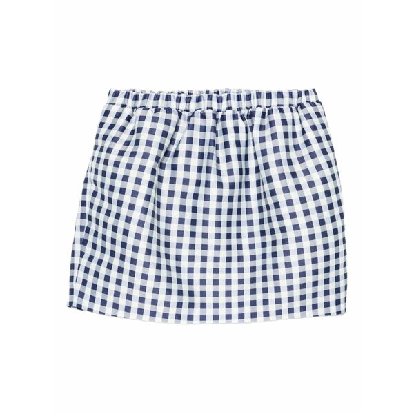 セルフ・ポートレイト レディース スコート ボトムス Gingham pleated skirt Blue