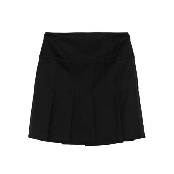 アワーレガシー レディース スコート ボトムス Pleated mini skirt Black
