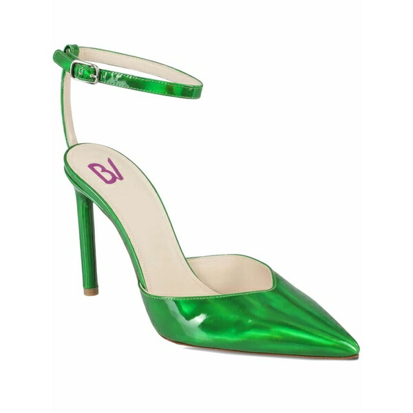 ベッティナ ヴェルミヨン レディース パンプス シューズ 105粍 erin glossy-finish pumps Green