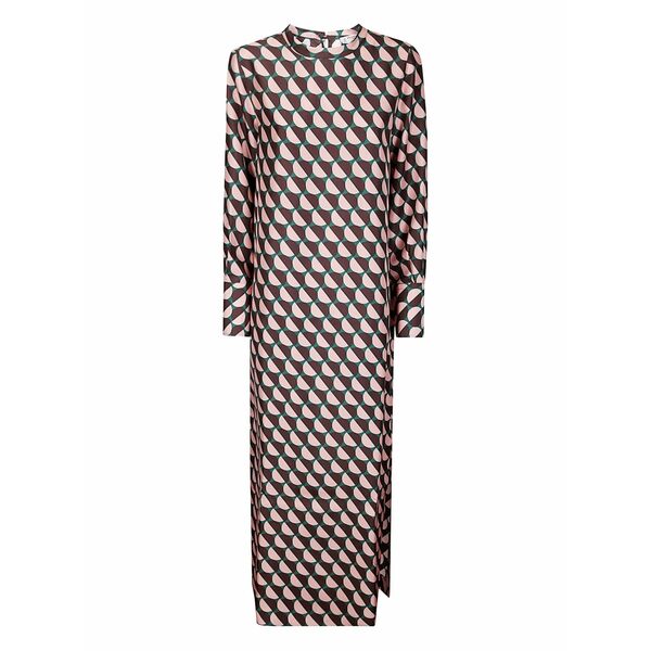 アルベルト ビアーニ レディース 衣裳 トップス Geometric-print dress Pink