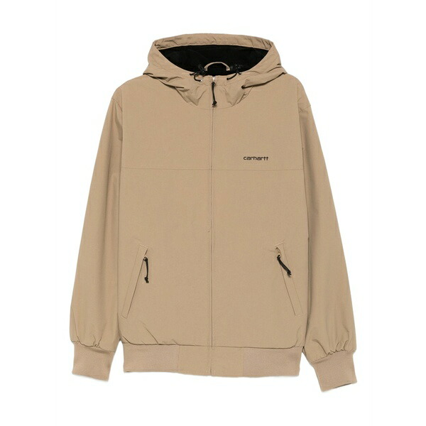 鉄道車両ハート型 メンズ 上衣＆上衣 アウター Sail hooded padded jacket Brown