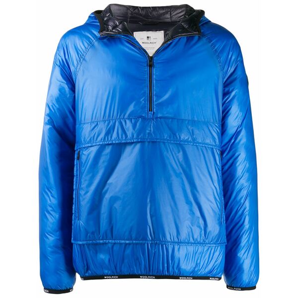 羊毛 資産家 メンズ 上衣＆上衣 アウター Overhead windbreaker jacket Blue