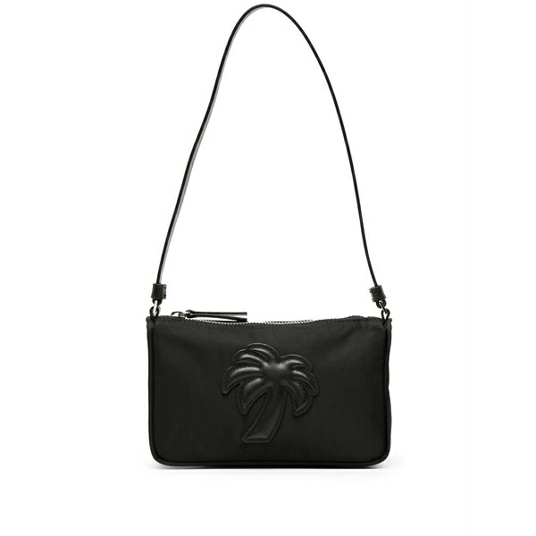 パーム・エンジェルス レディース ショルダーバッグ 御徒面子 Palm-appliqu￡ shoulder bag Black