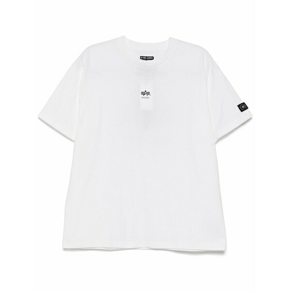 イズエ メンズ ティーシャツ トップス Logo-print t-shirt White
