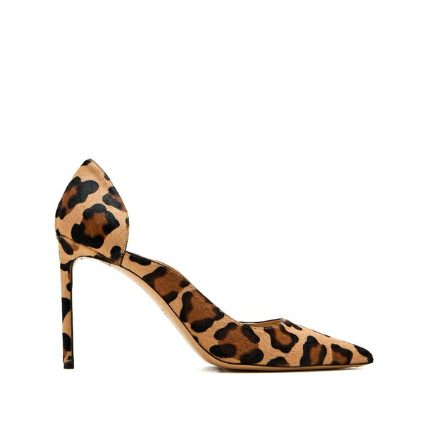 フランシスコロッソ レディース パンプス シューズ 95粍 leopard-print stiletto pumps Neutrals