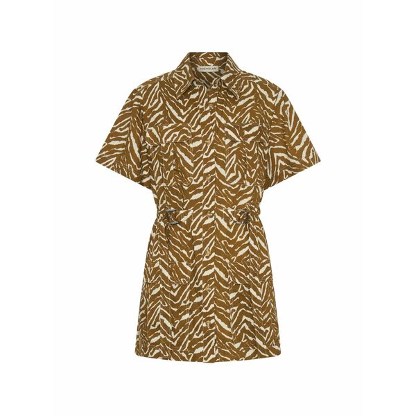 ニコラスカークウッド レディース 衣裳 トップス Zebra-print mini dress Neutrals