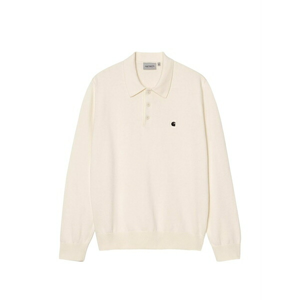 鉄道車両ハート型 メンズ スポーツシャツ トップス Madison long-sleeve polo shirt Neutrals