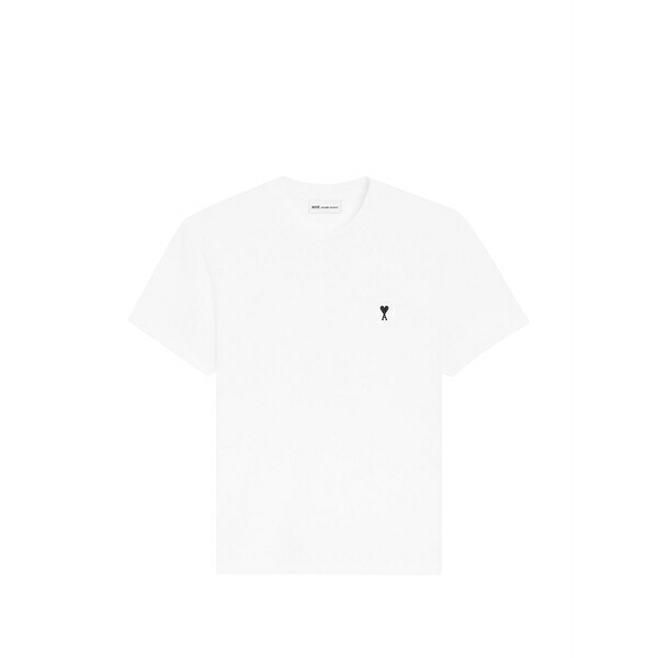 アミ メンズ Tシャツ トップス Ami de coeur t-shirt White｜asty