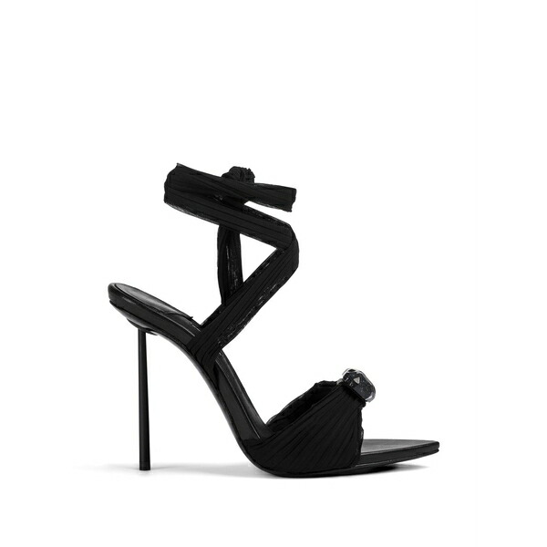 ル シラ レディース サンダル シューズ Numa embellished-upper sandals Black
