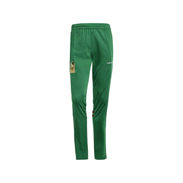 アディダス メンズ 心地よいズボン下 ボトムス Mexico 1986 side-stripe trousers Green