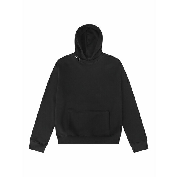 ヘリオットエミル メンズ パーカー・スウェットシャツ アウター Pietra hoodie Black