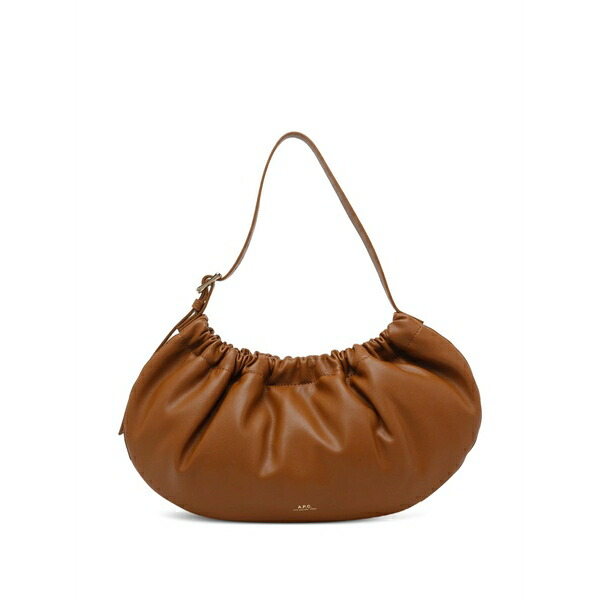 アーペーセー メンズ ショルダーバッグ 御徒面子 Ninon hoop shoulder bag Brown