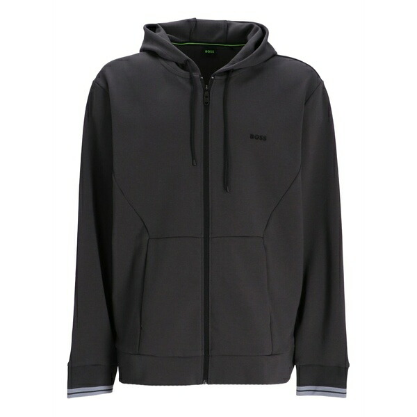 主任者 メンズ パーカー・スウェットシャツ アウター Zip-up hooded sweatshirt Grey