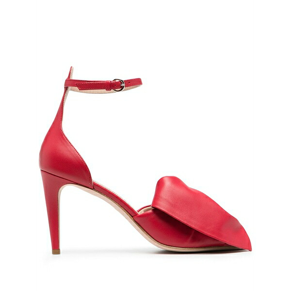 レッドヴァレンティノ レディース パンプス シューズ Bow-detail pumps Red
