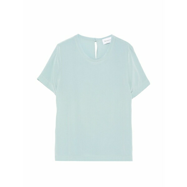 アロヴェッシオ レディース プルオーバー トップス Round-neck t-shirt Blue