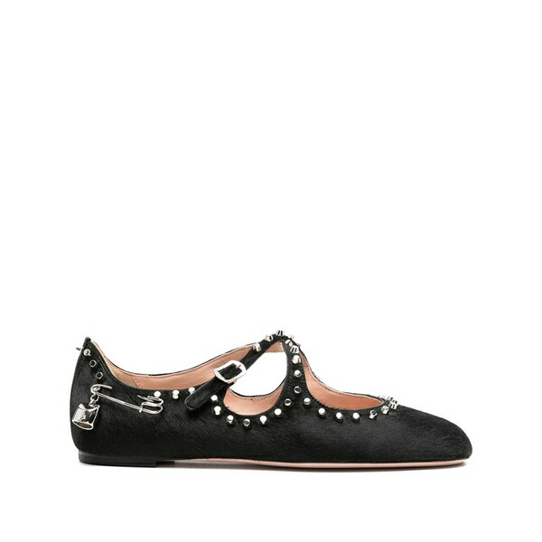 バリー レディース サンダル シューズ Leather ballet flats Black