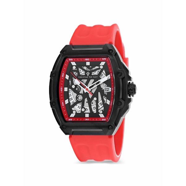 クリスチャンバンサント メンズ ウオッチ 付属物 Odyssey 50粍 watch Black