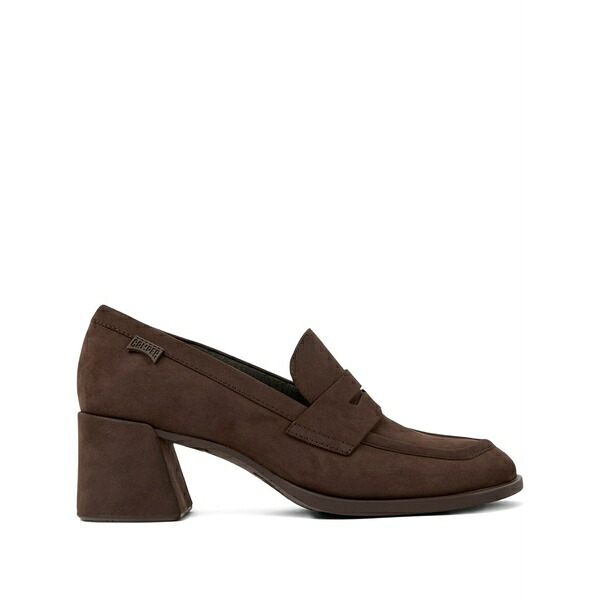 カンペール レディース パンプス シューズ 65粍 kora block-heel penny pumps Brown