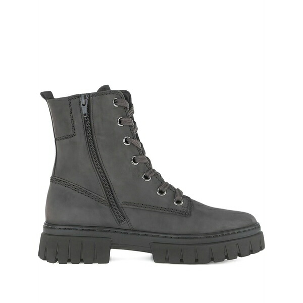 ガボール レディース ブーツ シューズ Chunky-sole lace-up boots Grey|asty