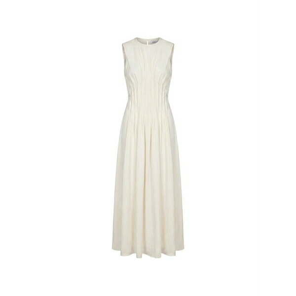ニコラスカークウッド レディース 衣裳 トップス Jordi pleated-waist MIDI dress Neutrals