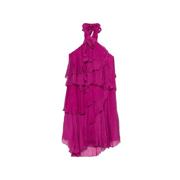 ディキシー レディース 衣裳 トップス Ruffled halterneck dress Pink
