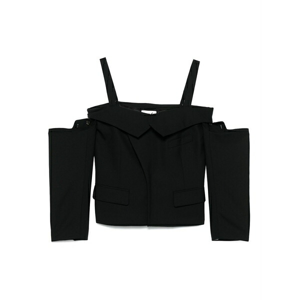 ノワール ケイ ニノミヤ レディース プルオーバー トップス Off-shoulder top Black