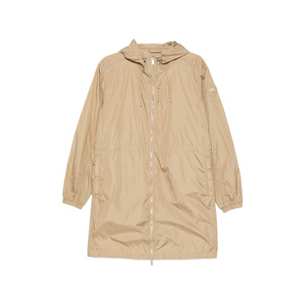 カナダグース レディース 厚地の外套 アウター Lume hooded parka Neutrals