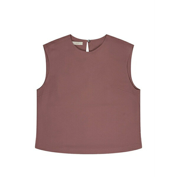 グランシャツ レディース プルオーバー トップス Crew-neck blouse Pink