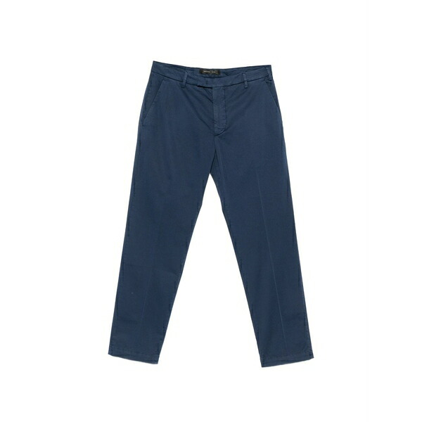 マイケル 電話を掛ける メンズ 心地よいズボン下 ボトムス Belt-loop trousers Blue