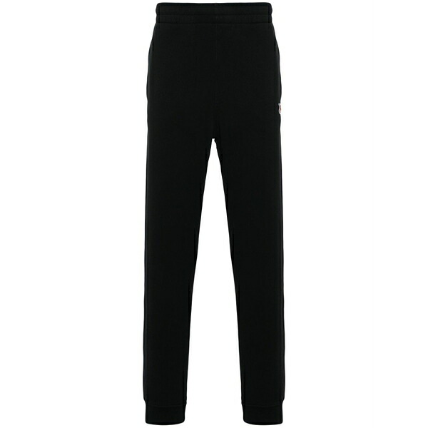 住み家 稲荷 メンズ 心地よいズボン下 ボトムス Tapered track pants Black