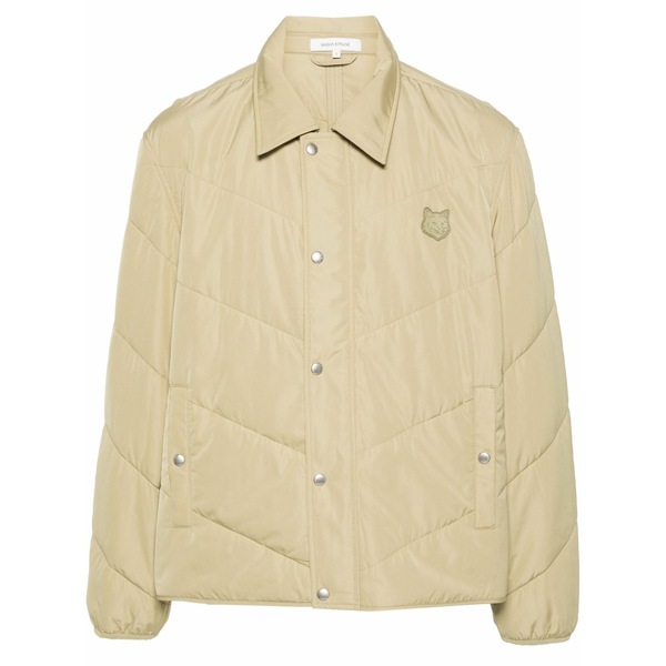 棲み家 狐狸 メンズ 上衣＆上衣 アウター Bold fox head quilted jacket  Neutrals