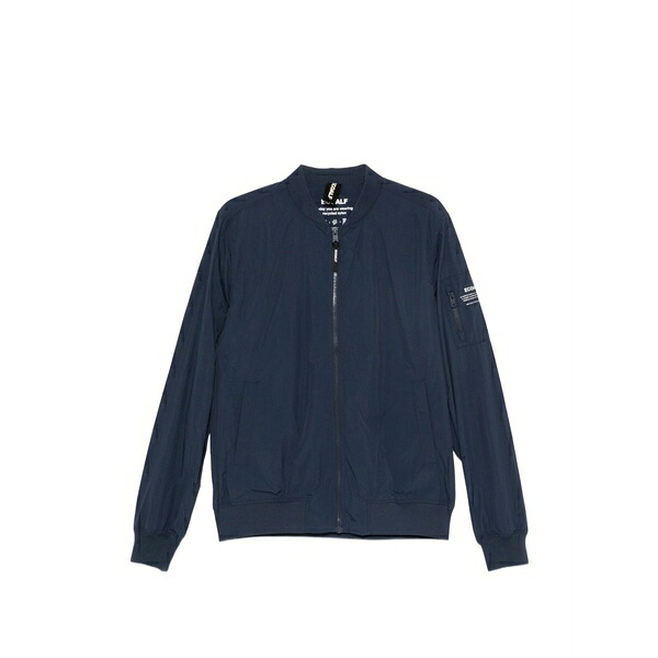 エコアルフ メンズ 上衣＆上衣 アウター Zip-up jacket Blue