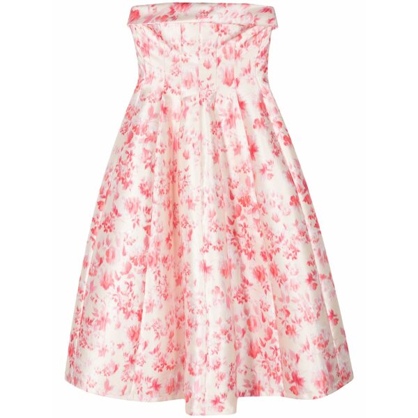 フィロソフィーデロレンゾセラフィーニ レディース 衣裳 トップス Floral-print MIDI dress Neutrals