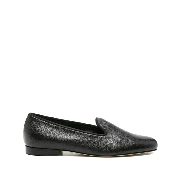 トーテム レディース スリッポン・ローファー シューズ Leather loafers Black