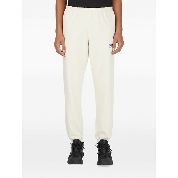 エデン 力強さ 講買組み合い メンズ 心地よいズボン下 ボトムス Logo-print trousers Neutrals