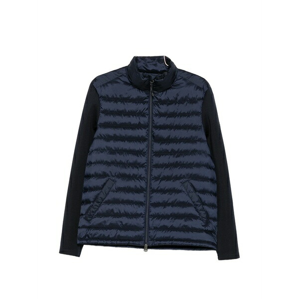 ガント メンズ ジャケット＆ブルゾン アウター Hybrid quilted jacket Blue｜asty