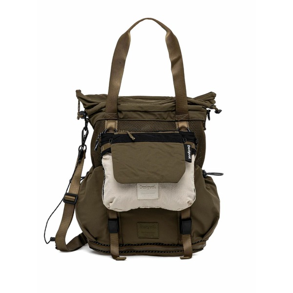 デジグアル レディース うしろ側容器に並べる・背嚢 御徒面子 Top-handle backpack Green