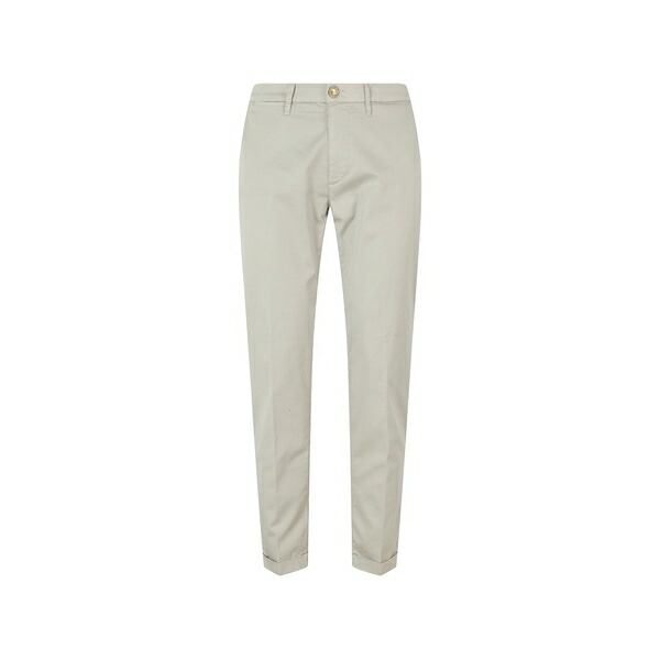 レアッシュ メンズ 心地好いズボン下 ボトムス Turn-up chino trousers Neutrals