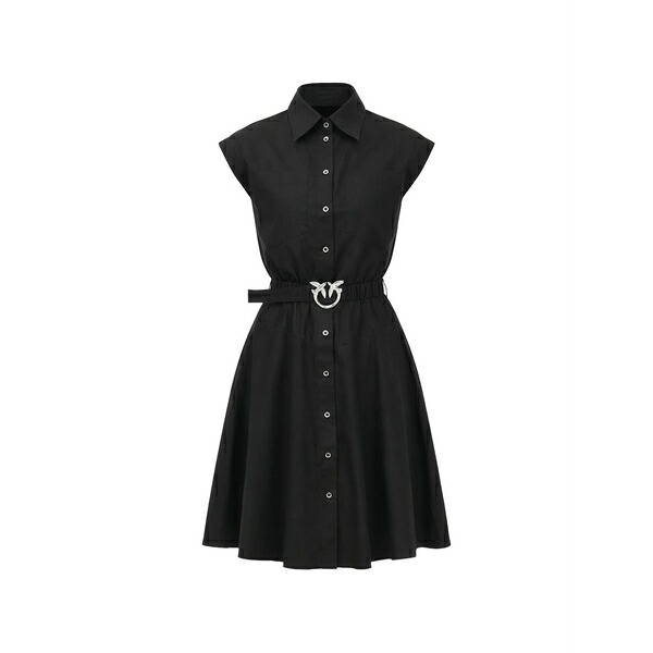ピンコ レディース 衣裳 トップス Buttoned-up dress Black