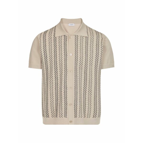 パウロペコラ メンズ プルオーバー トップス Cotton shirt Neutrals