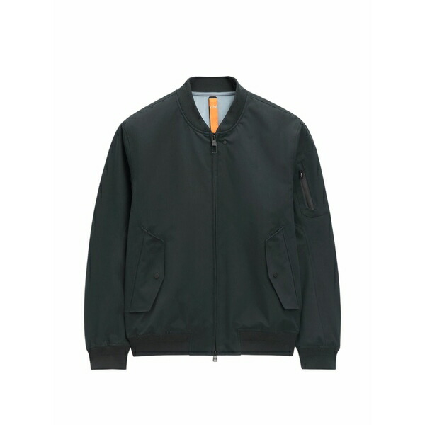 ジーラボ メンズ 上衣＆上衣 アウター Flap zipped bomber jacket Blue